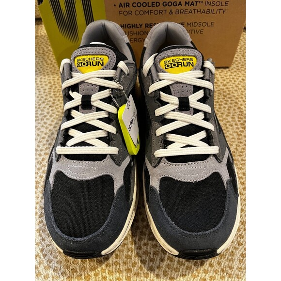 Skechers Go Run Consistent 2.0 Athletic Charcoal / Black Sneakers size 9.5 NEW - Picture 4 of 11